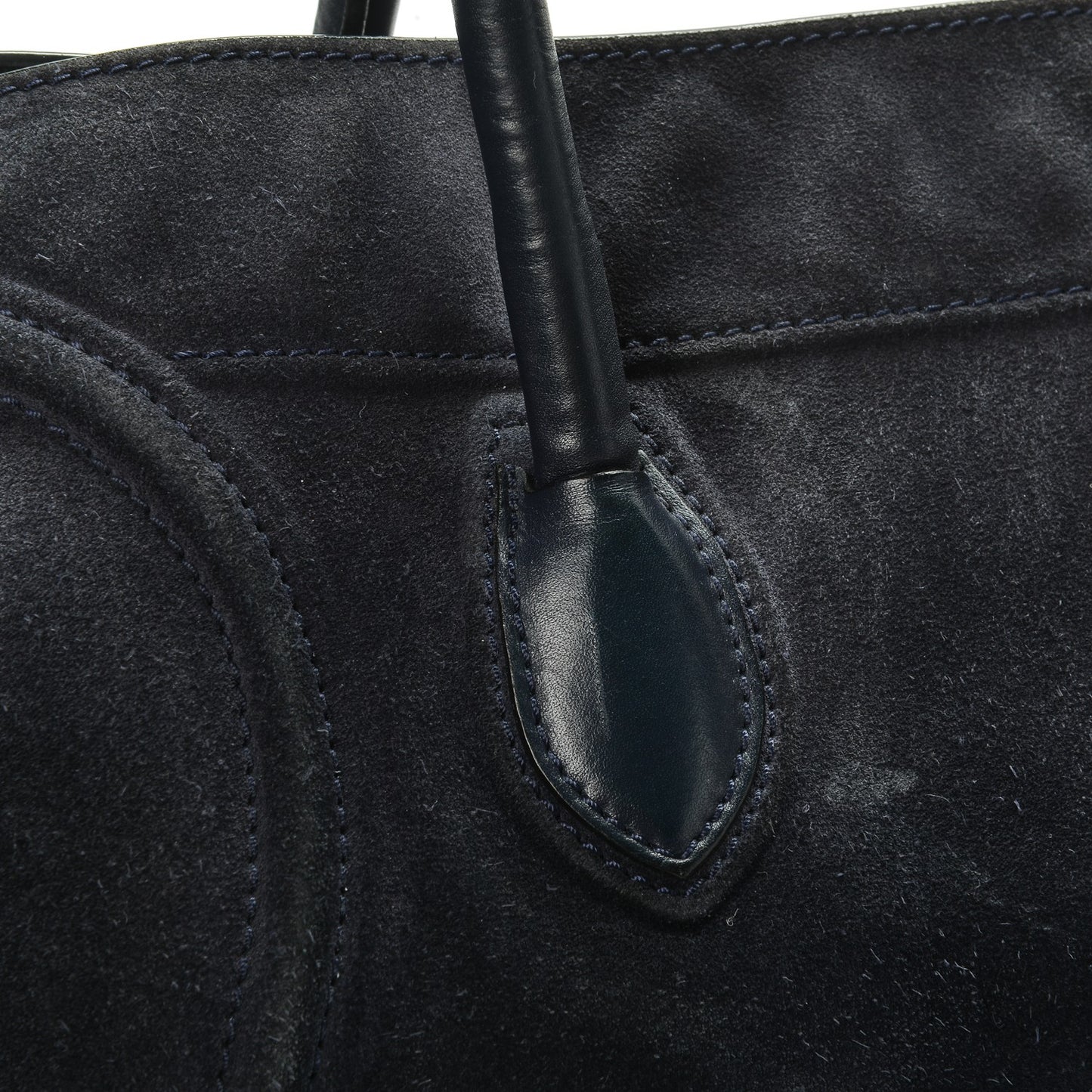 Suede Large Phantom Luggage Midnight