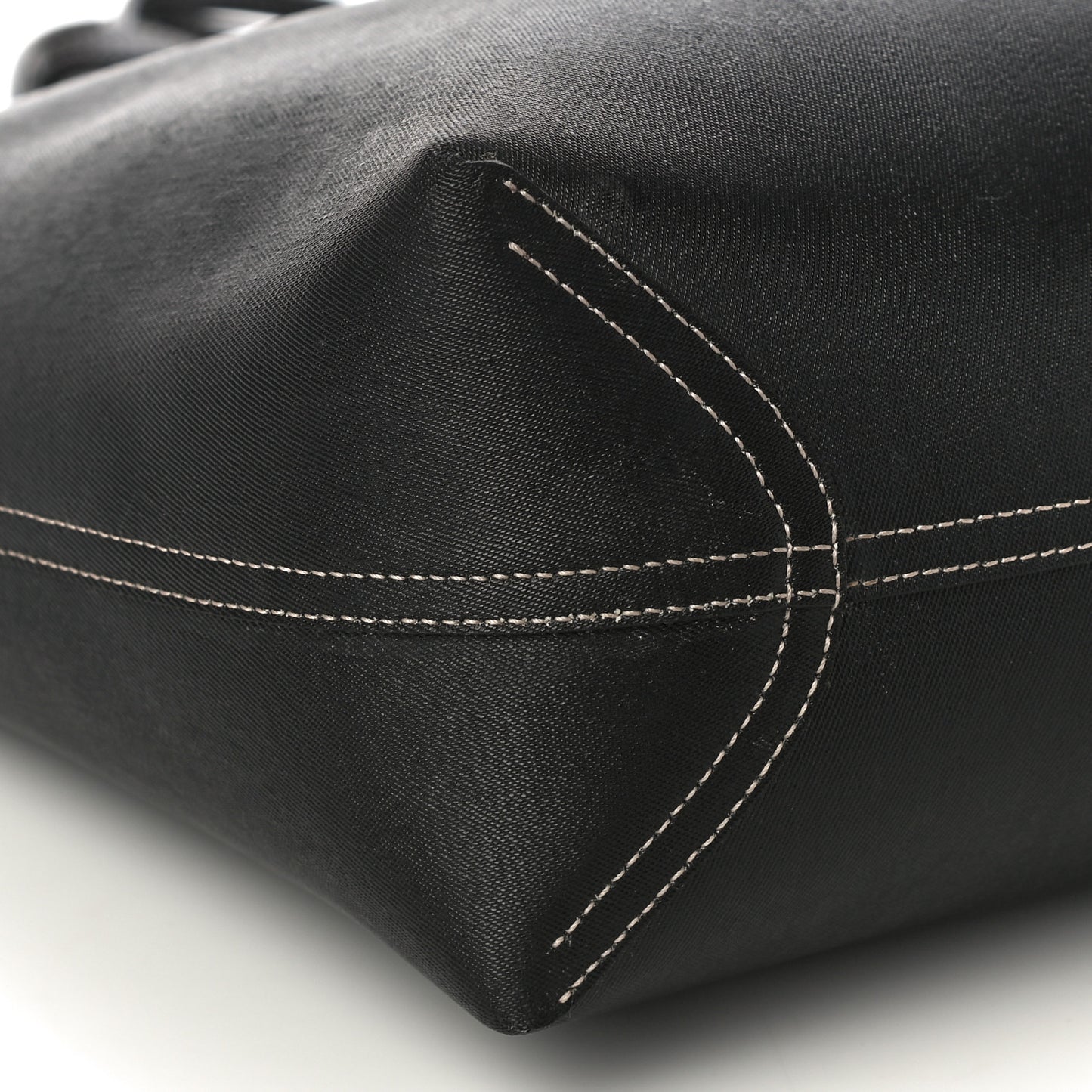 Calfskin GG Supreme Monogram Medium Reversible Tote Black