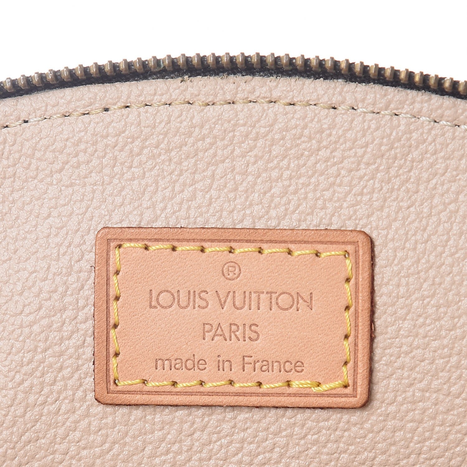 Louis Vuitton Monogram Trousse Demi Ronde 6 of 8