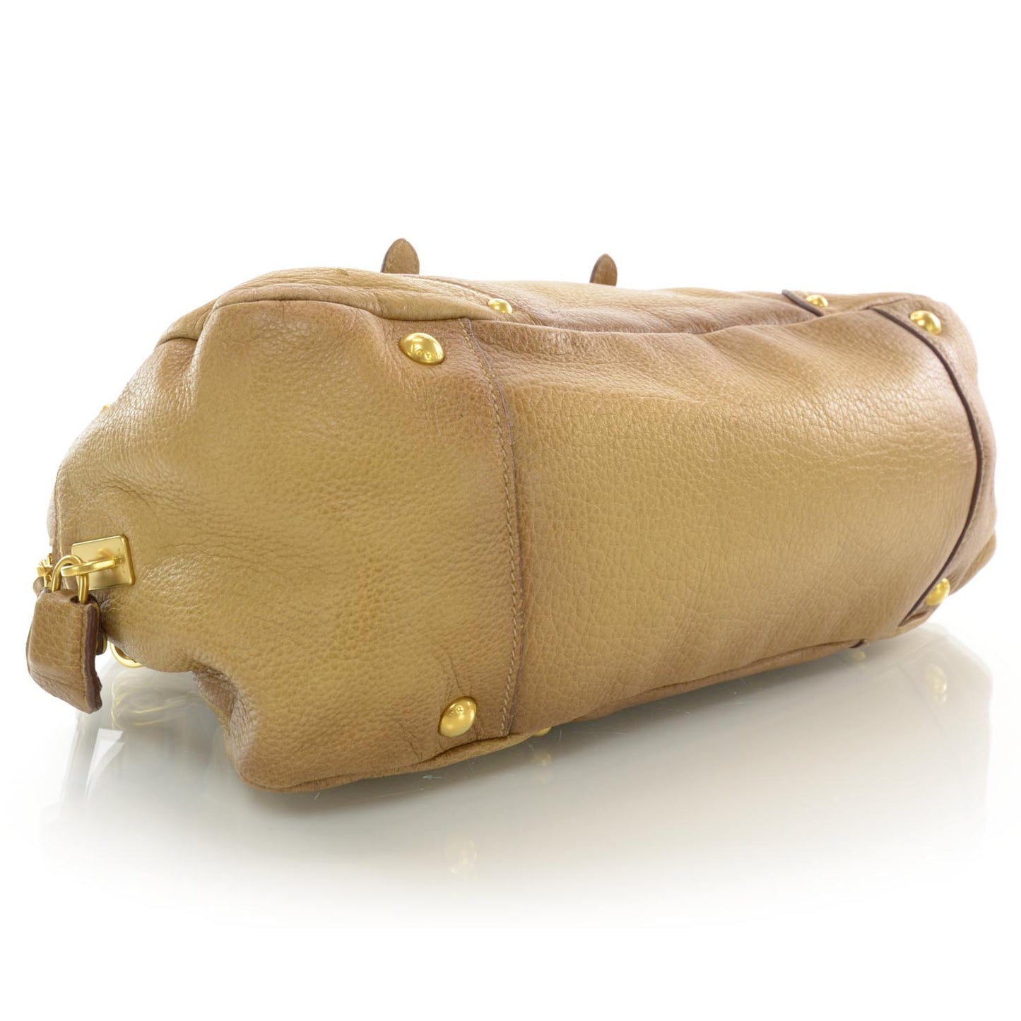 Cervo Antik Dome Satchel Naturale