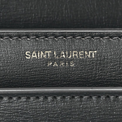 Saint Laurent Calfskin Medium Monogram Sunset Gray 7 of 13