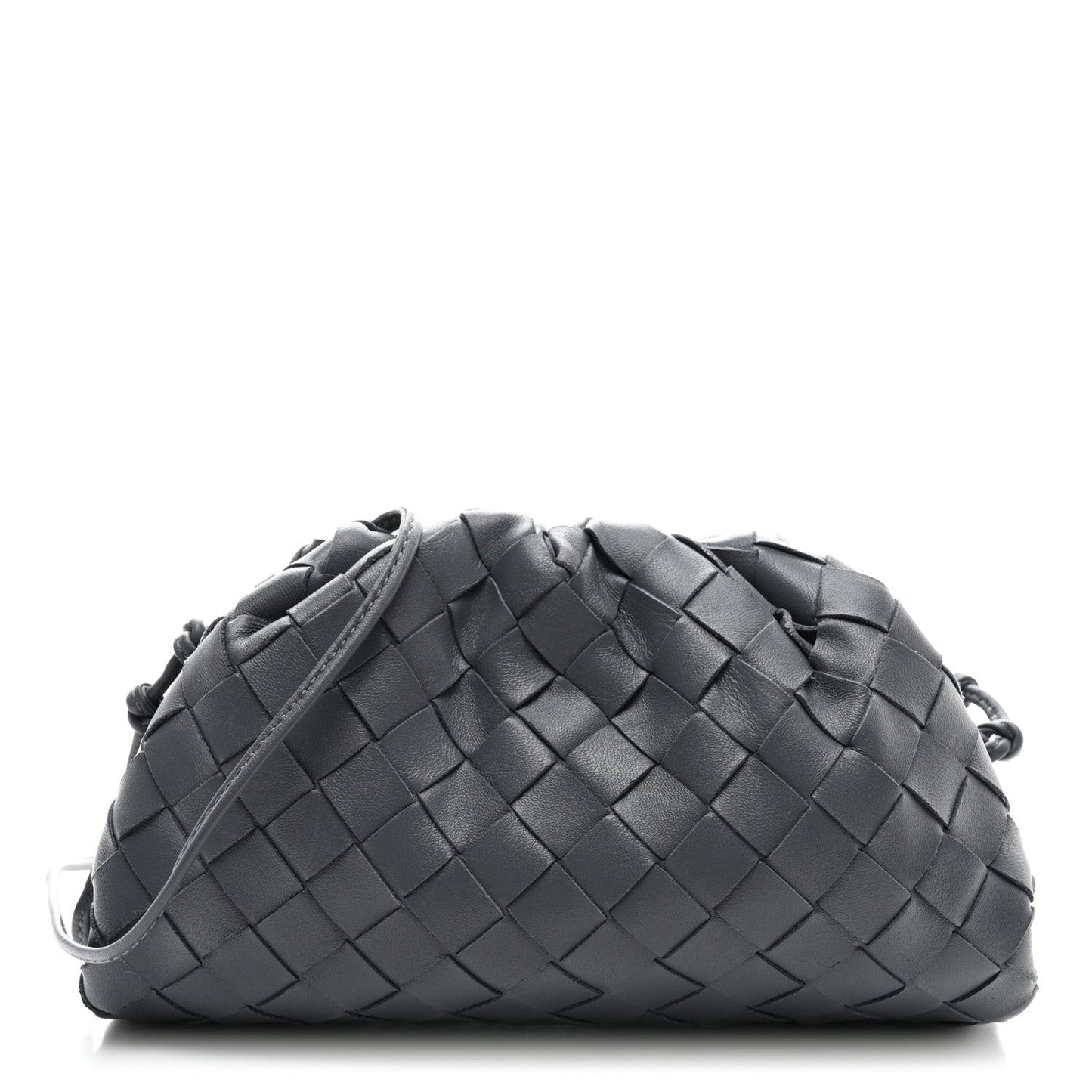 Nappa Intrecciato The Mini Pouch Thunder