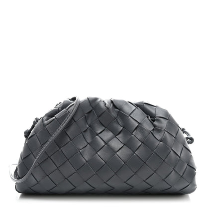 Bottega Veneta Nappa Intrecciato The Mini Pouch Thunder 1 of 7