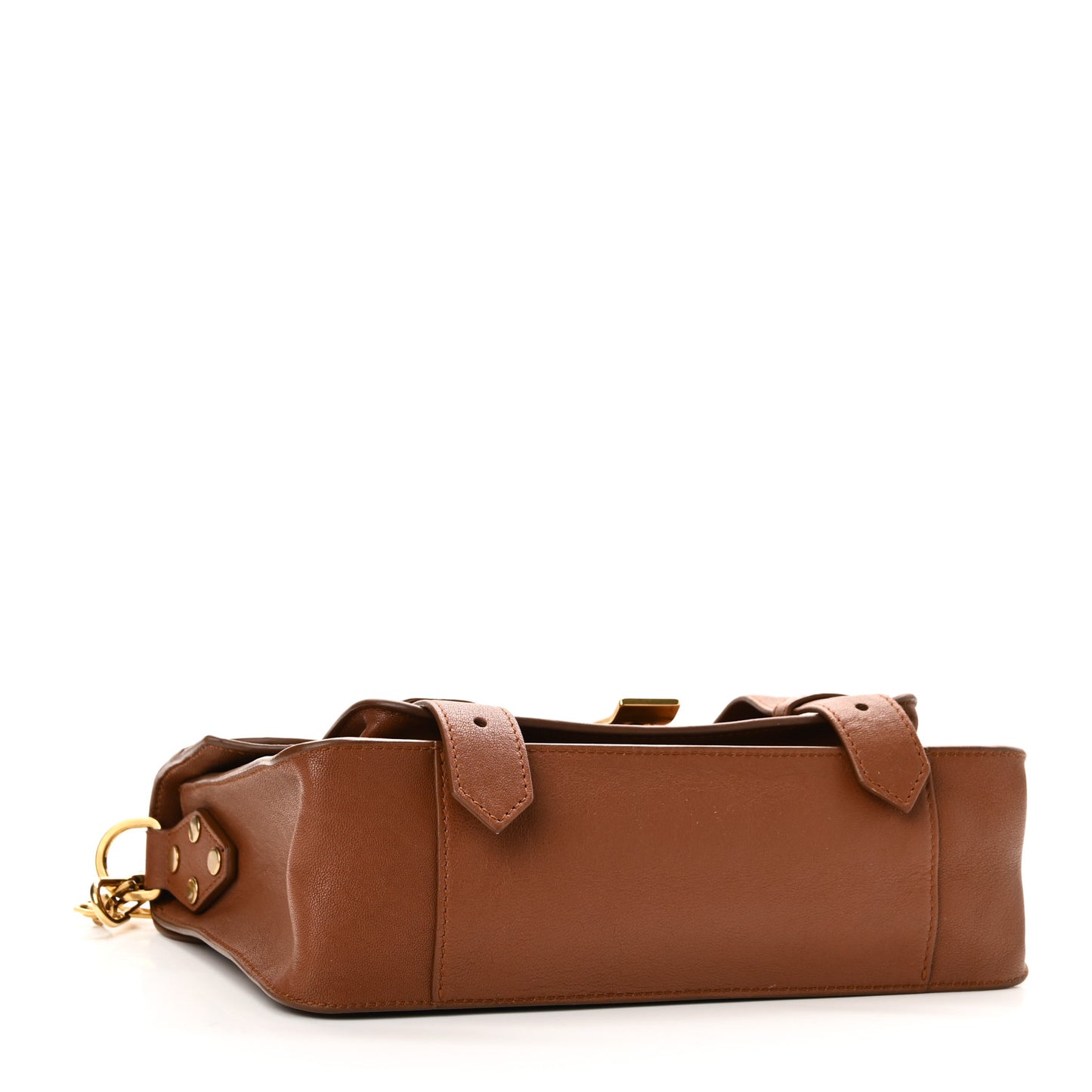 Lambskin Tiny PS1 Satchel Saddle