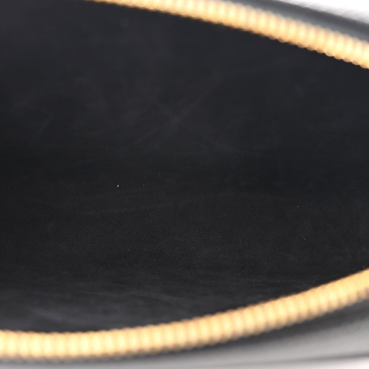 Christian Dior Grained Calfskin Caro Double Pouch Black 5 of 7