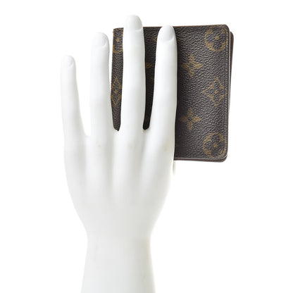 Louis Vuitton Monogram Mens Porte-Billets 3 Card Billfold Wallet 2 of 11