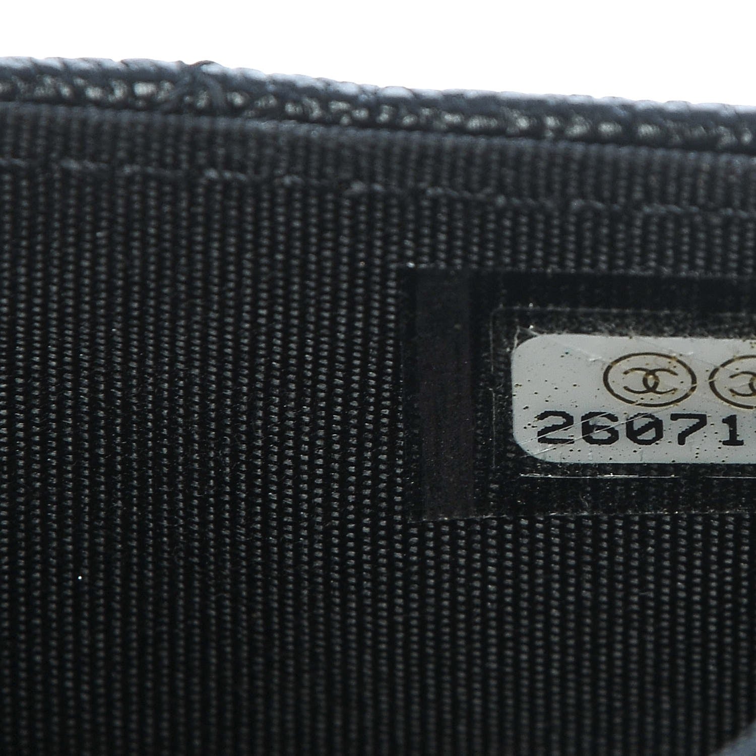 Chanel Caviar Quilted Boy Flap Card Holder Black 5 of 9