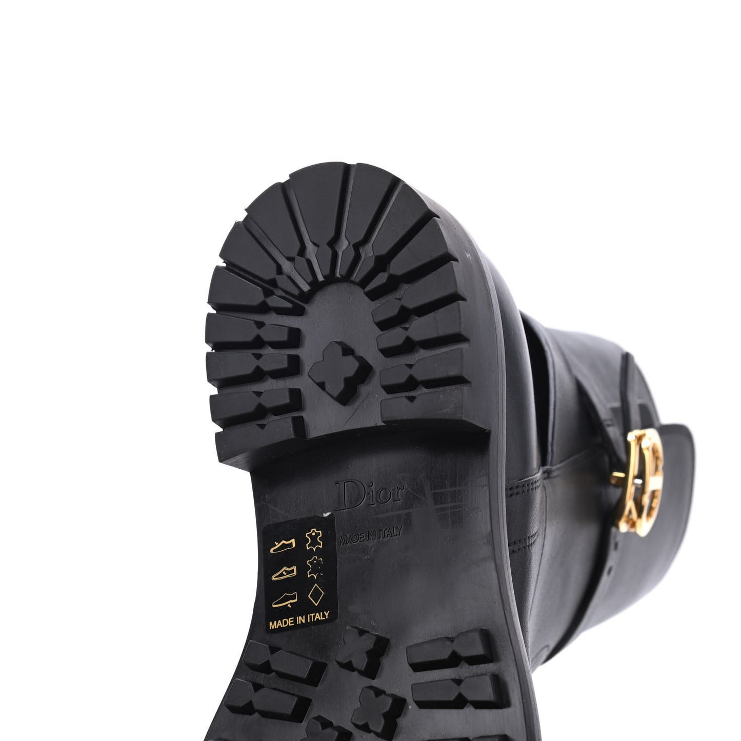 Calfskin Empreinte Ankle Boot 37 Black