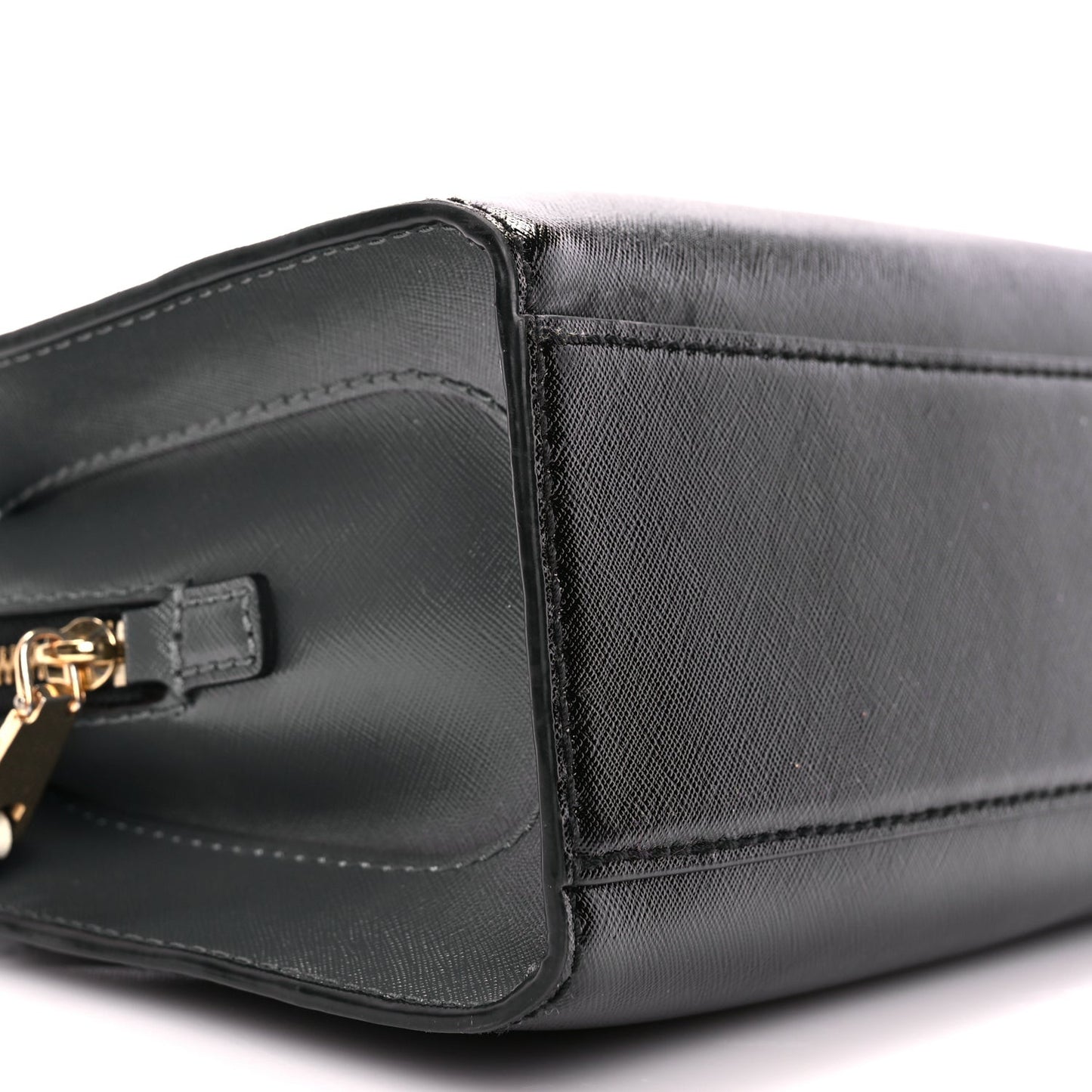Saffiano Snapshot Tote Black Multicolor