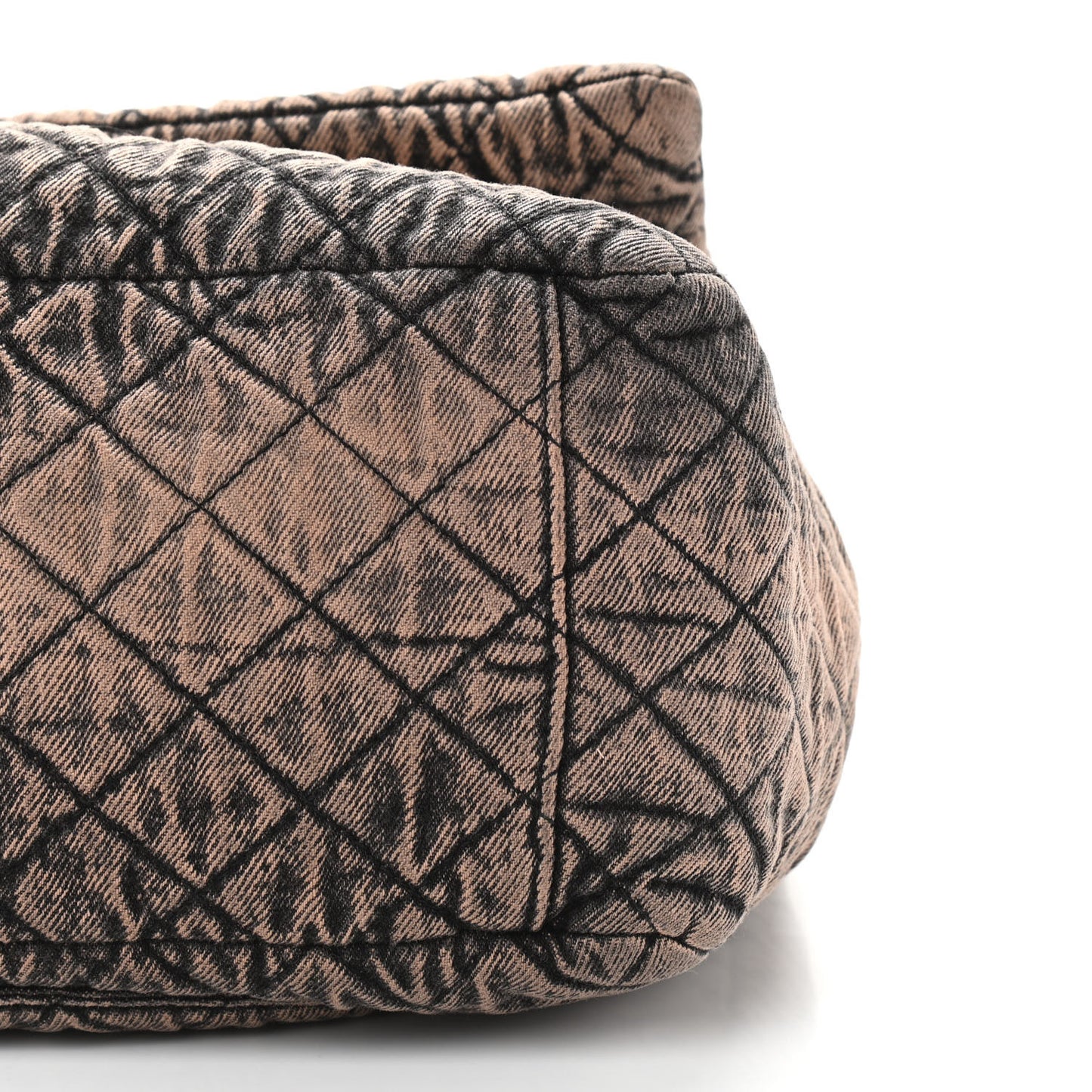 Denim Quilted Denimpression XXL Flap Rose Clair