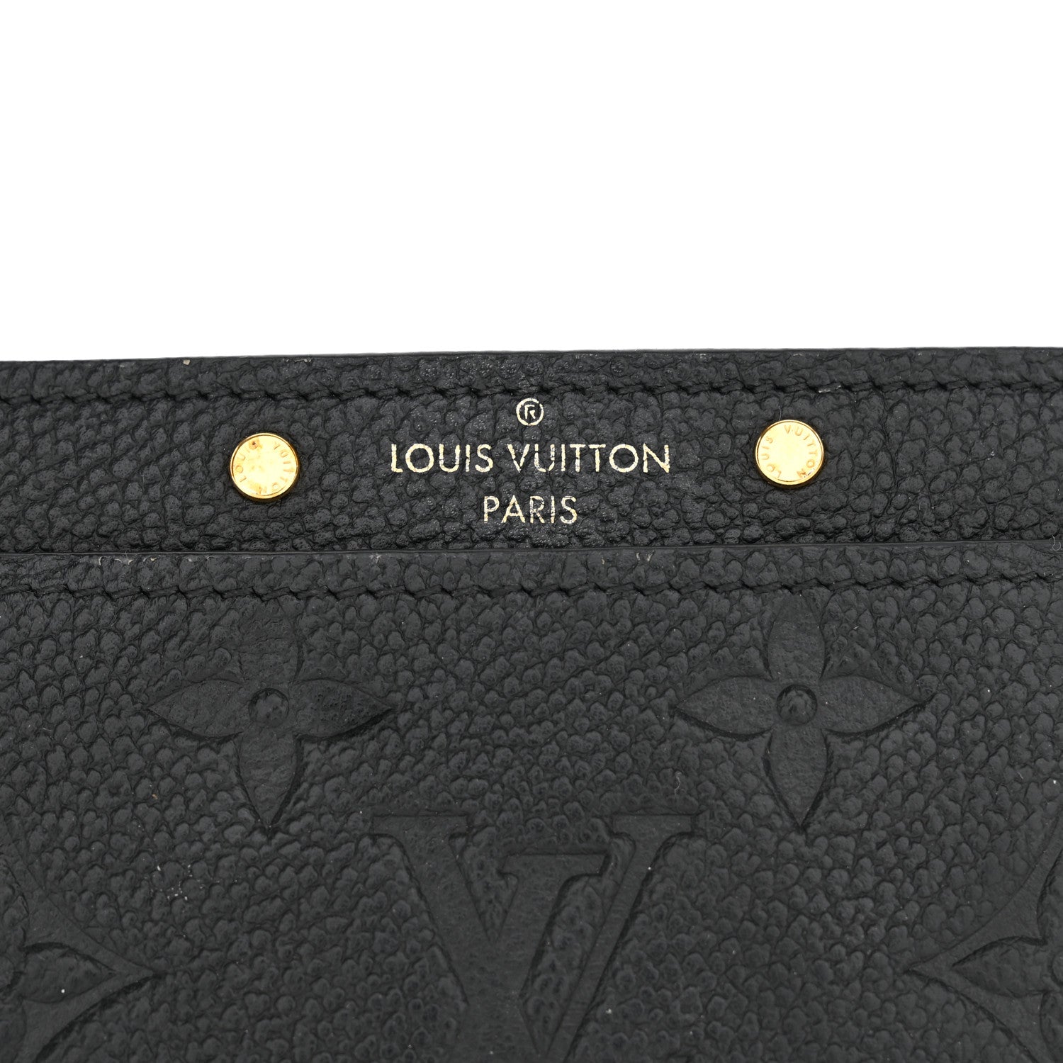Louis Vuitton Empreinte Card Holder Black 6 of 8
