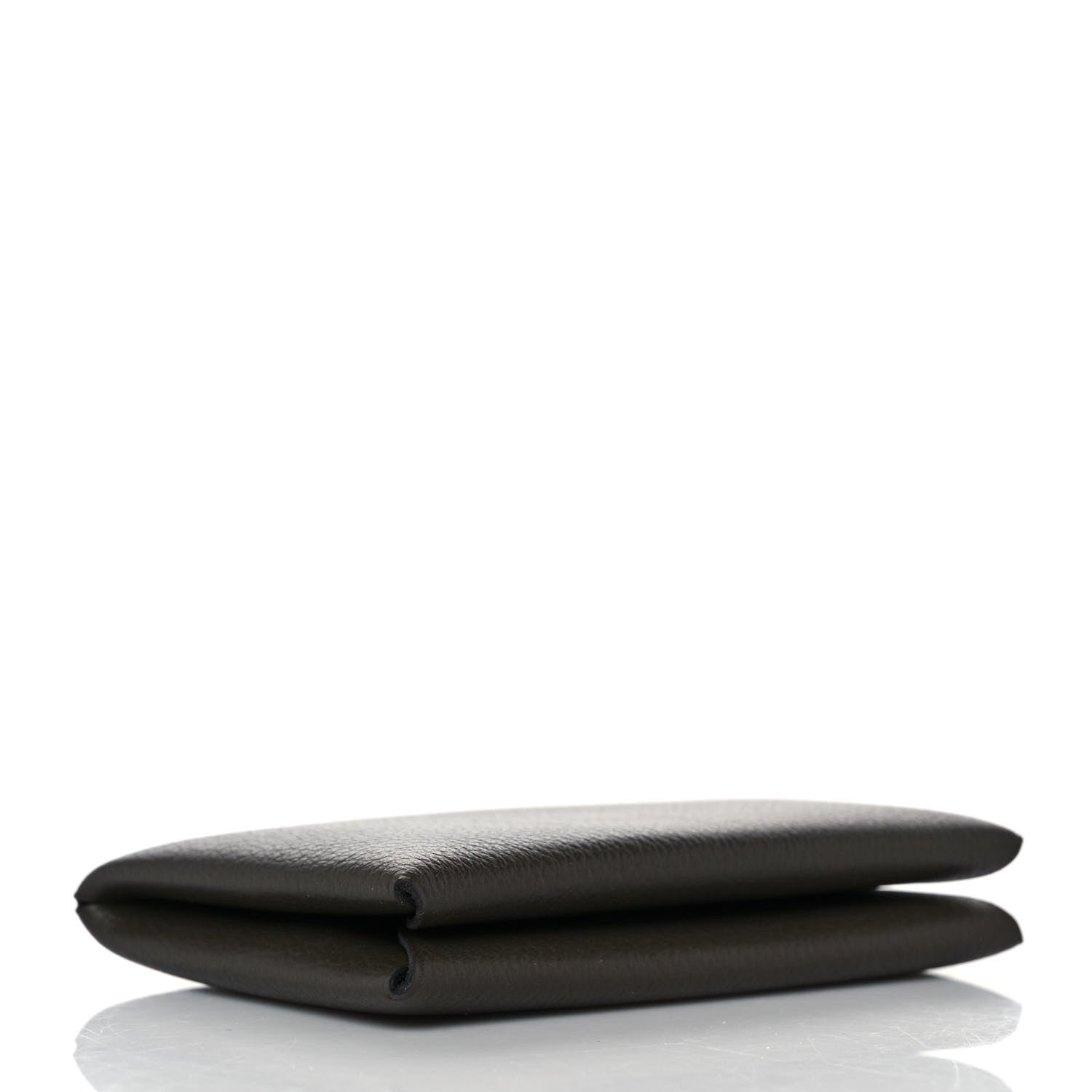 Hermes Evercolor Calvi Card Case Graphite 4 of 11