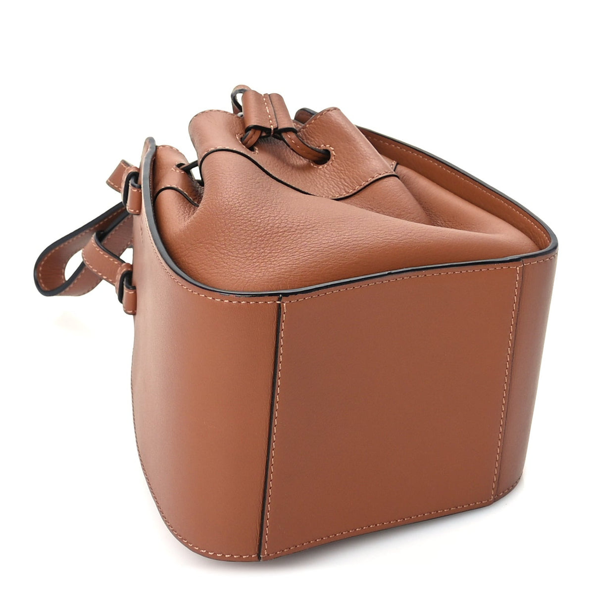 Calfskin Mini Hammock Shoulder Bag Tan