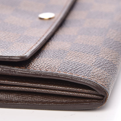 Louis Vuitton Damier Ebene Sarah Wallet 11 of 14