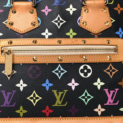 Louis Vuitton Monogram Multicolor Alma Black 7 of 7