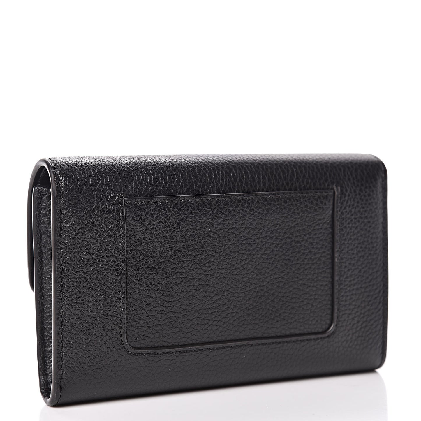 Classic Grain Medium Darley Wallet Black