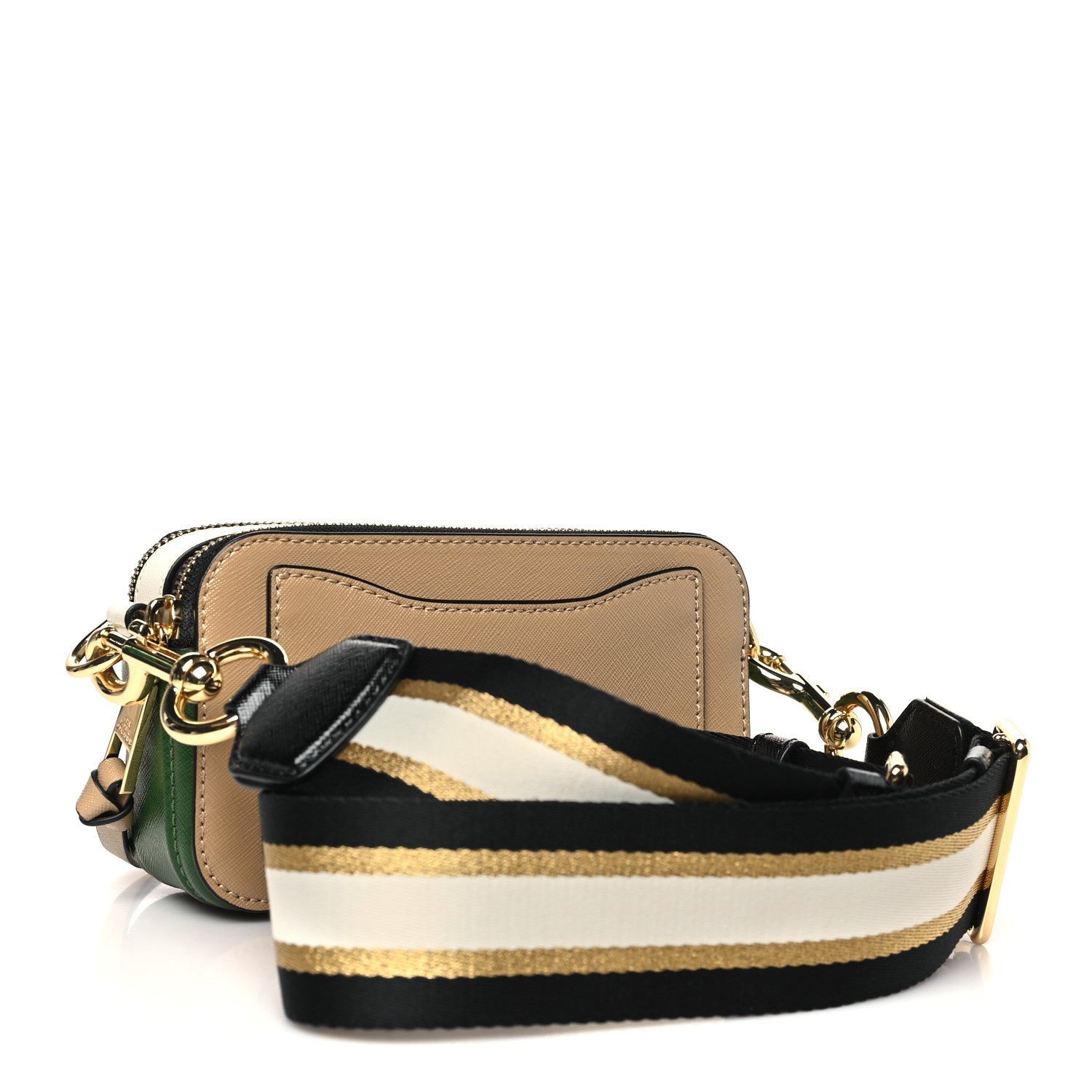 Marc Jacobs Saffiano Small Snapshot Camera Bag Sand Castle Multicolor 3 of 7
