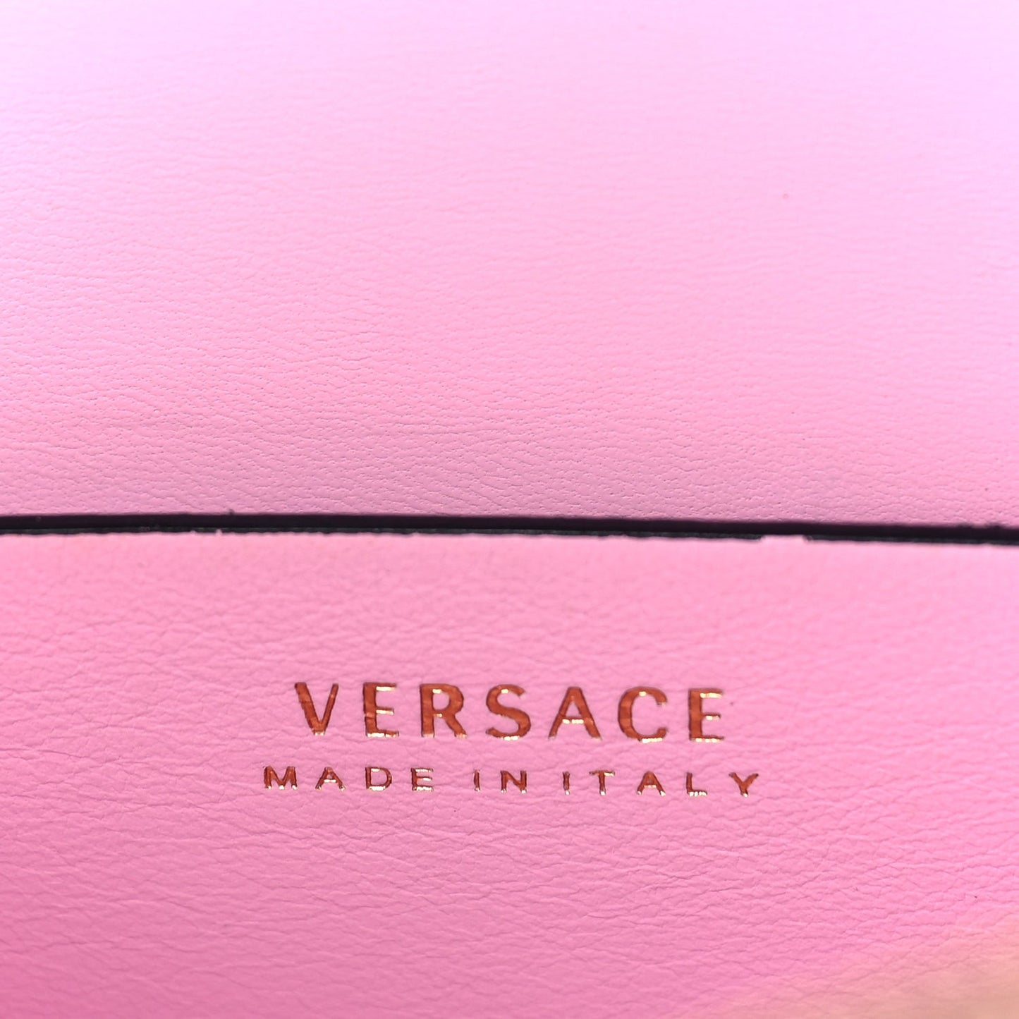 Calfskin Medusa Stud Tribute Tote  Pink