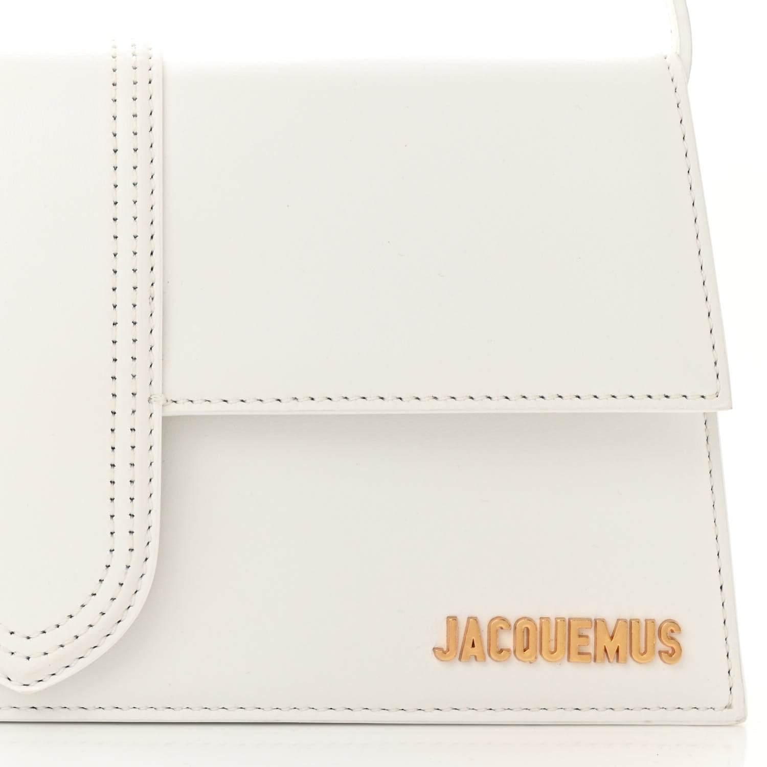 Jacquemus Smooth Calfskin Le Bambino Long White 7 of 9