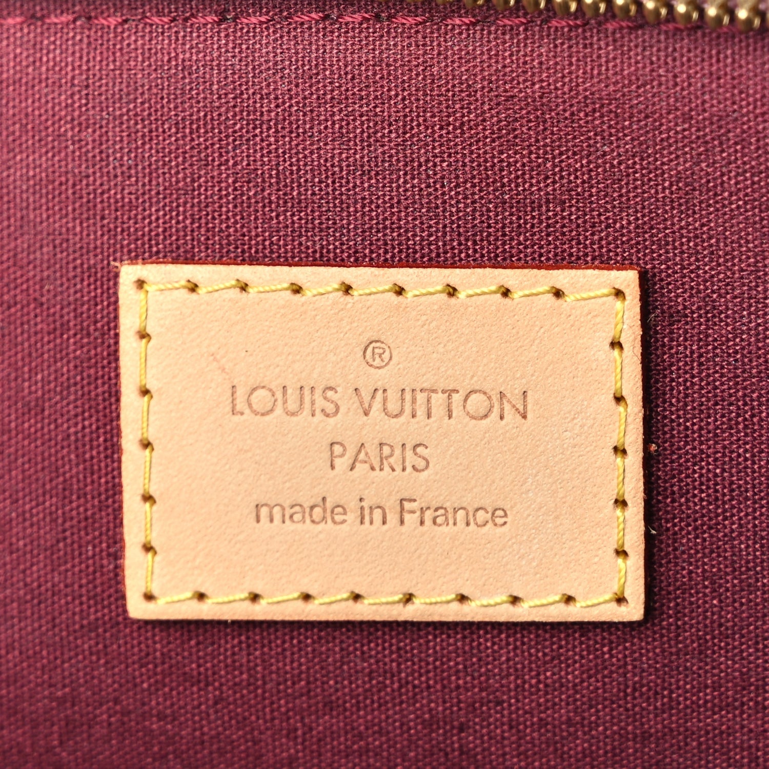 Louis Vuitton Vernis Alma PM Rouge Fauviste 9 of 16