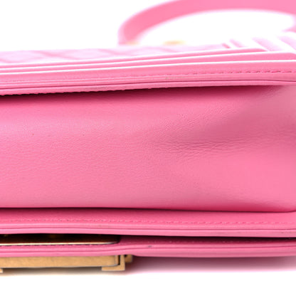 Chanel Calfskin Quilted Small Boy Flap Pink 8 of 13