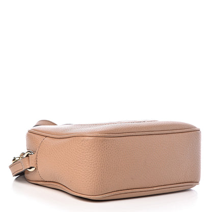 Gucci Pebbled Calfskin Small Soho Disco Bag Camelia 4 of 10