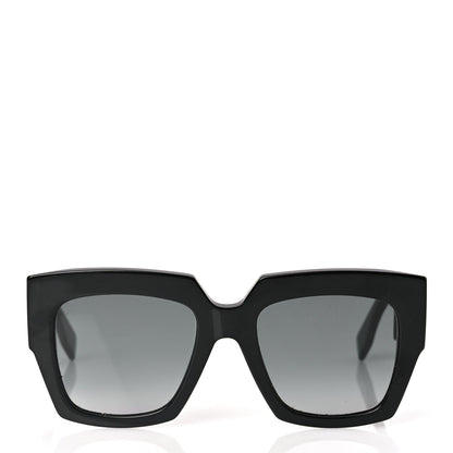 Fendi Facets Square Sunglasses FF 0263/S Black 3 of 7