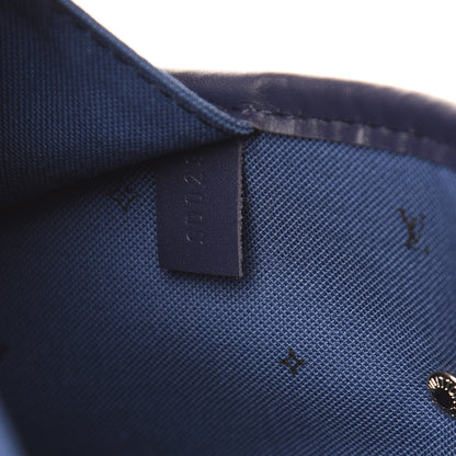 Louis Vuitton Monogram Escale Neverfull MM Blue 9 of 12