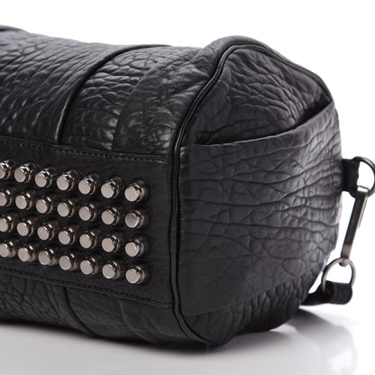 Alexander Wang Pebbled Lambskin Rockie Rhodium Black Hardware 7 of 9