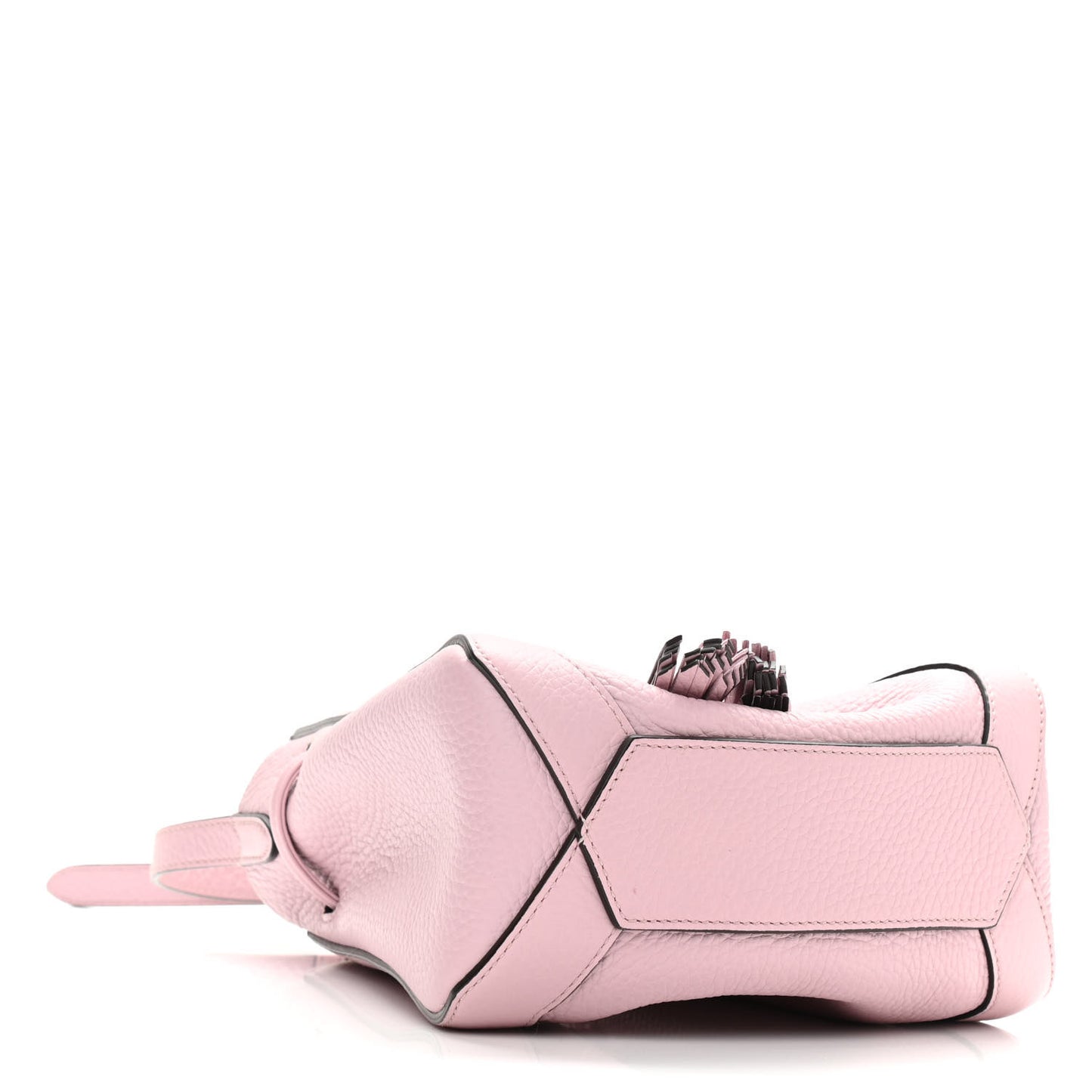 Heavy Grain Calfskin Mini Millie Powder Pink