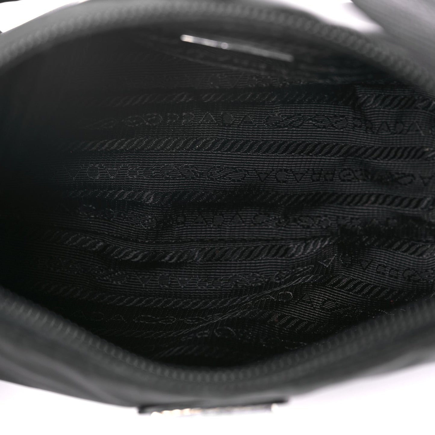 Tessuto Nylon Mini Re-Edition 2000 Bag  Black