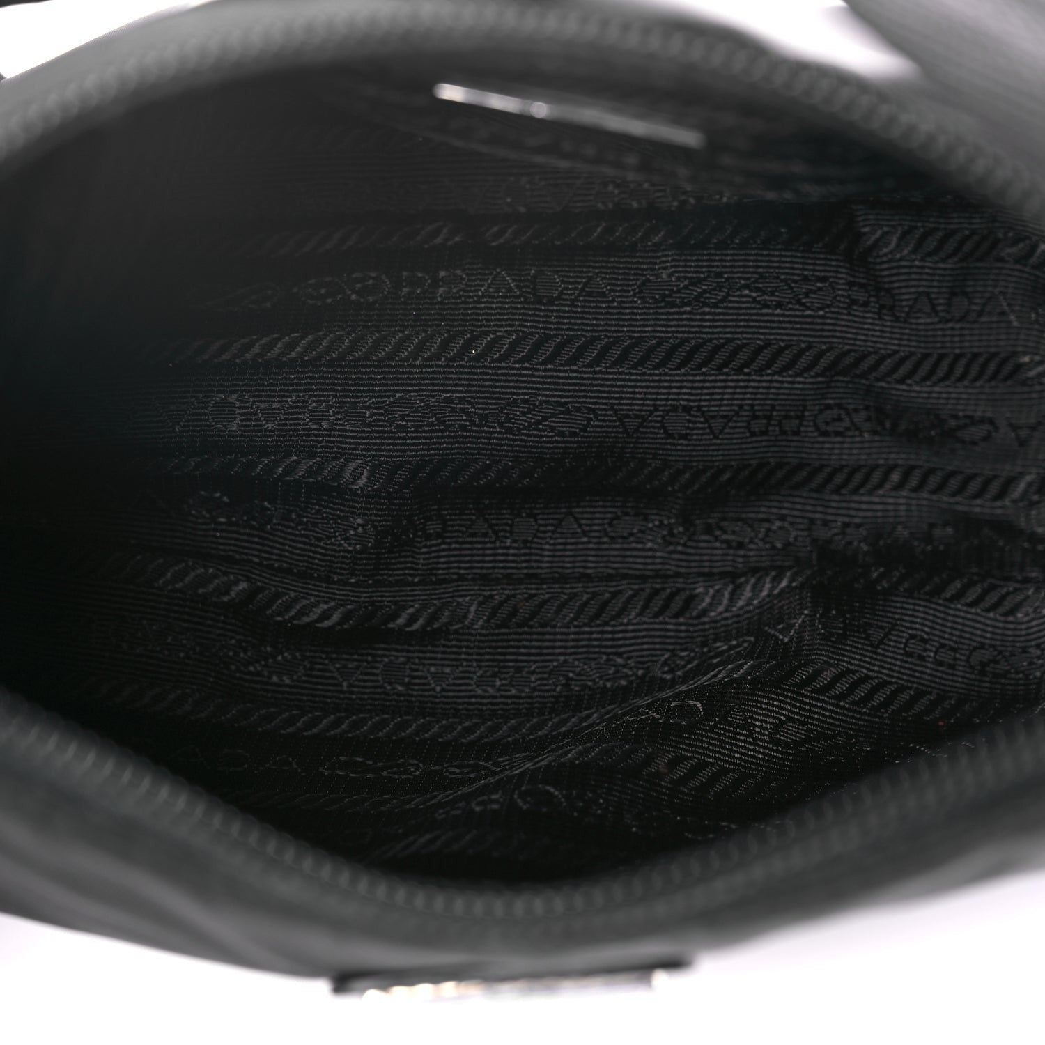 Prada Tessuto Nylon Mini Re-Edition 2000 Bag  Black 4 of 8