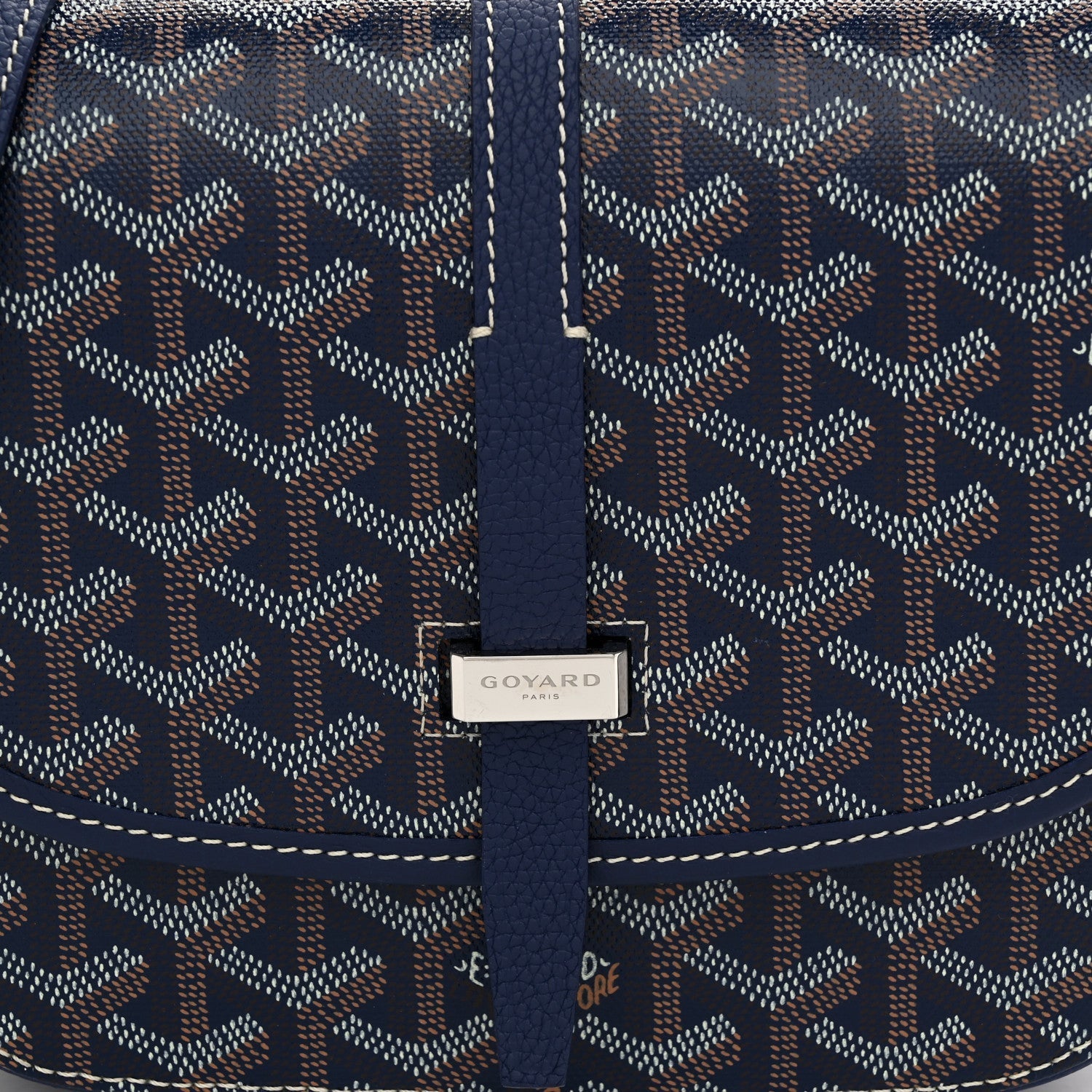 Goyard ine Belvedere II PM Messenger Bag Navy 7 of 7