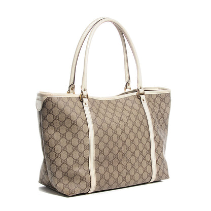 Gucci GG Plus Monogram Medium Joy Tote Off White 3 of 7