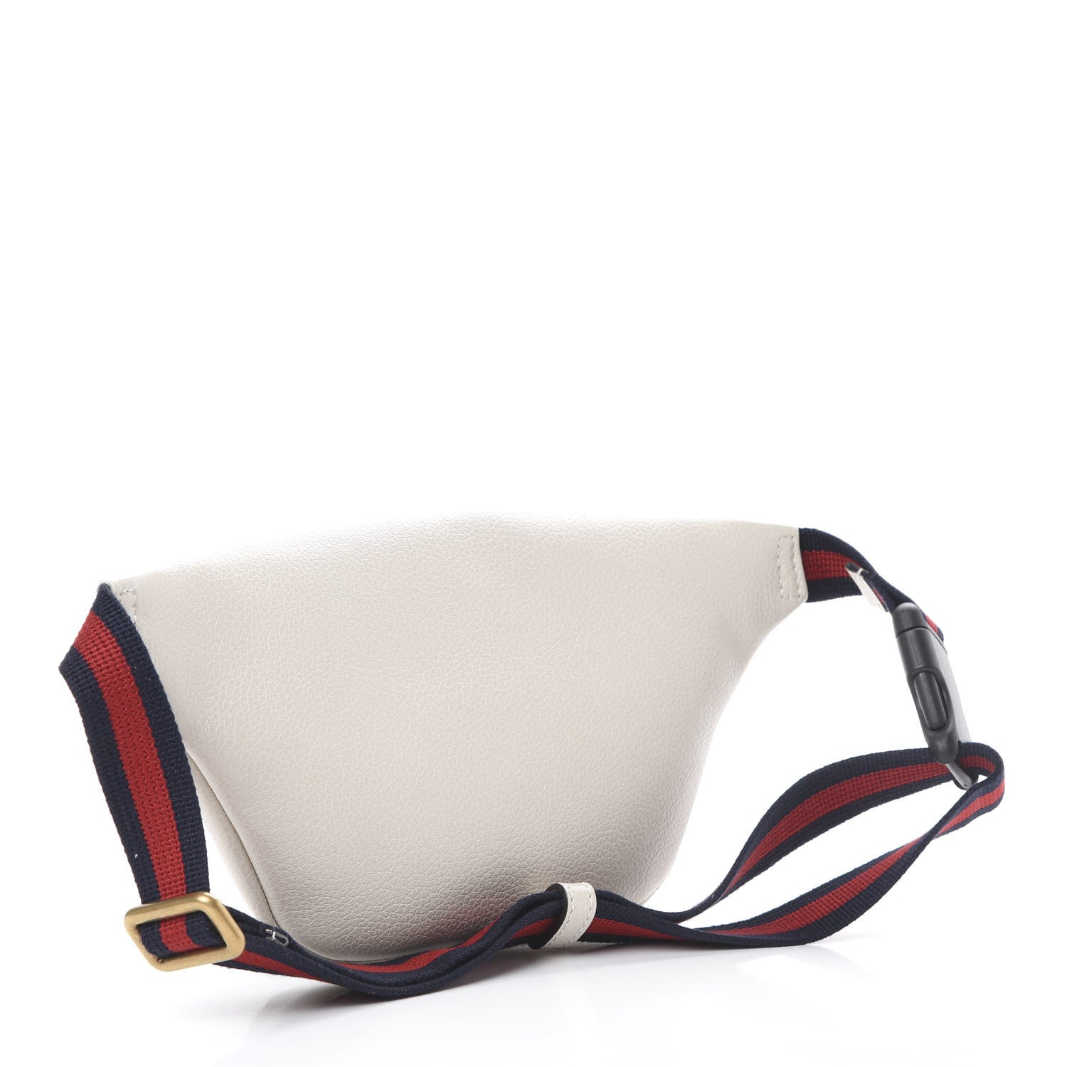 Gucci Grained Calfskin Small Logo Belt Bag White 2 of 9