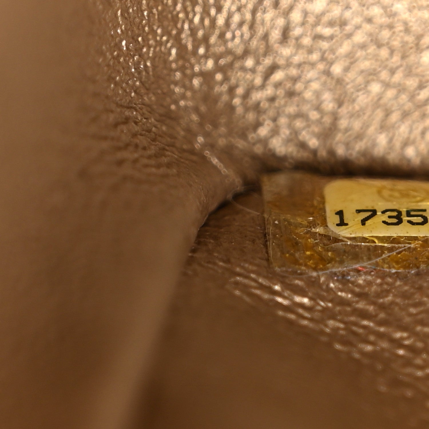 Chanel Metallic Lambskin Quilted Jumbo Double Flap Gold 7 of 10