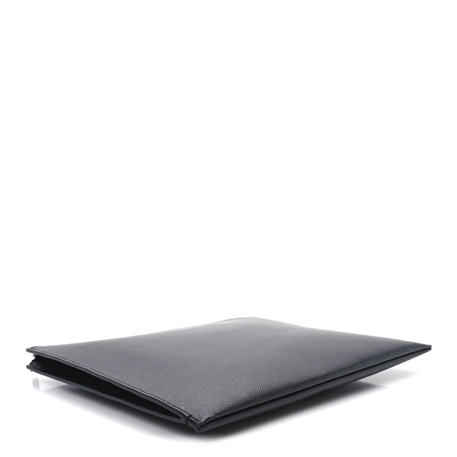Saint Laurent Grain De Poudre Zipped Tablet Holder Black 4 of 7