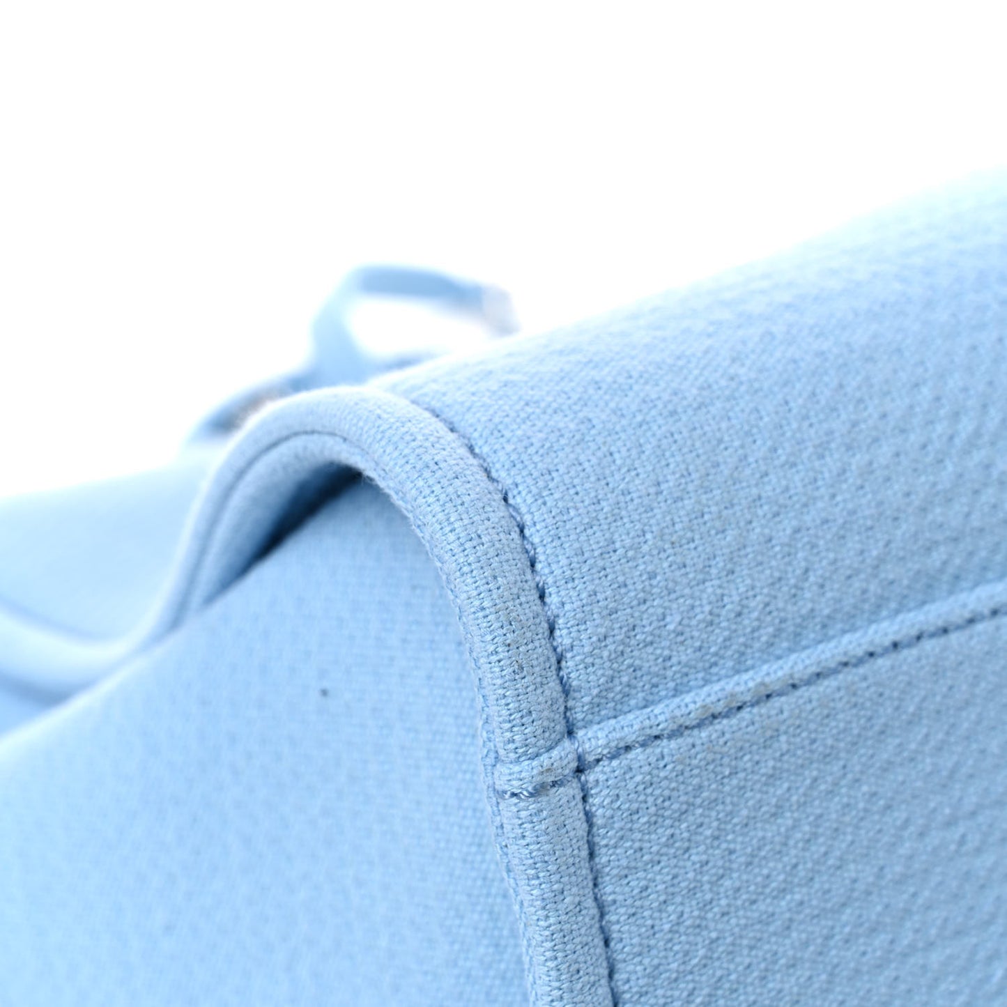 Mixed Fibers Medium Deauville Tote Light Blue