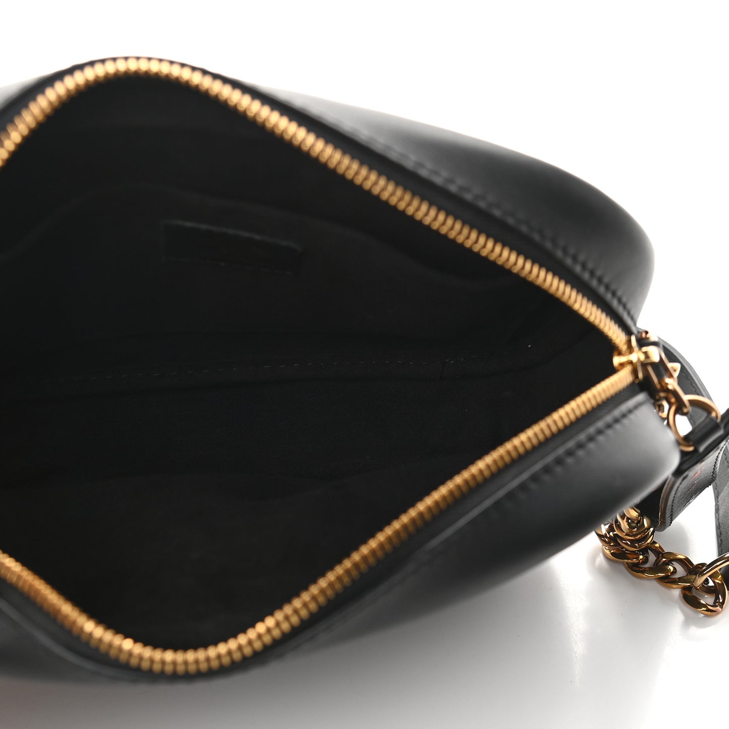 Calfskin New Wave Camera Bag Black