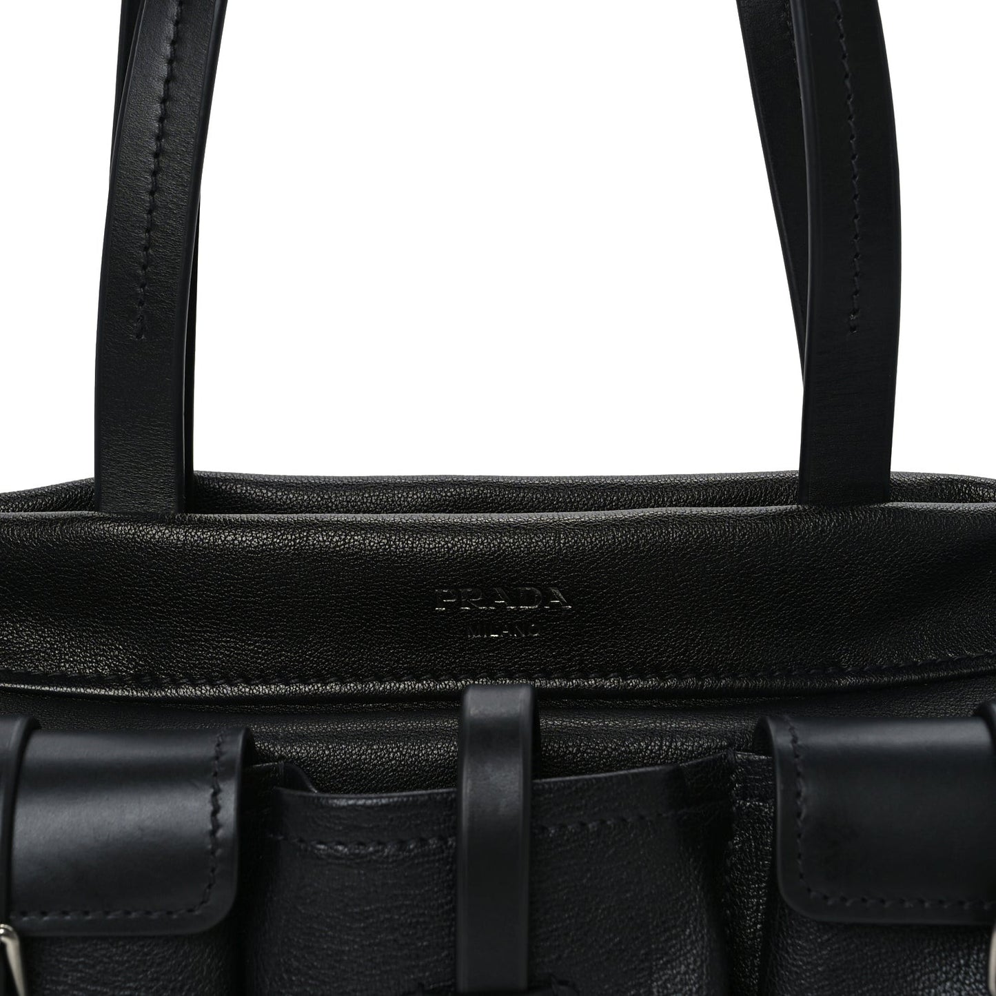 Bufalo Large Route Tote Bag  Black