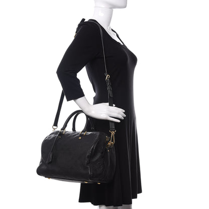 Louis Vuitton Empreinte Speedy Bandouliere 30 Black 2 of 10