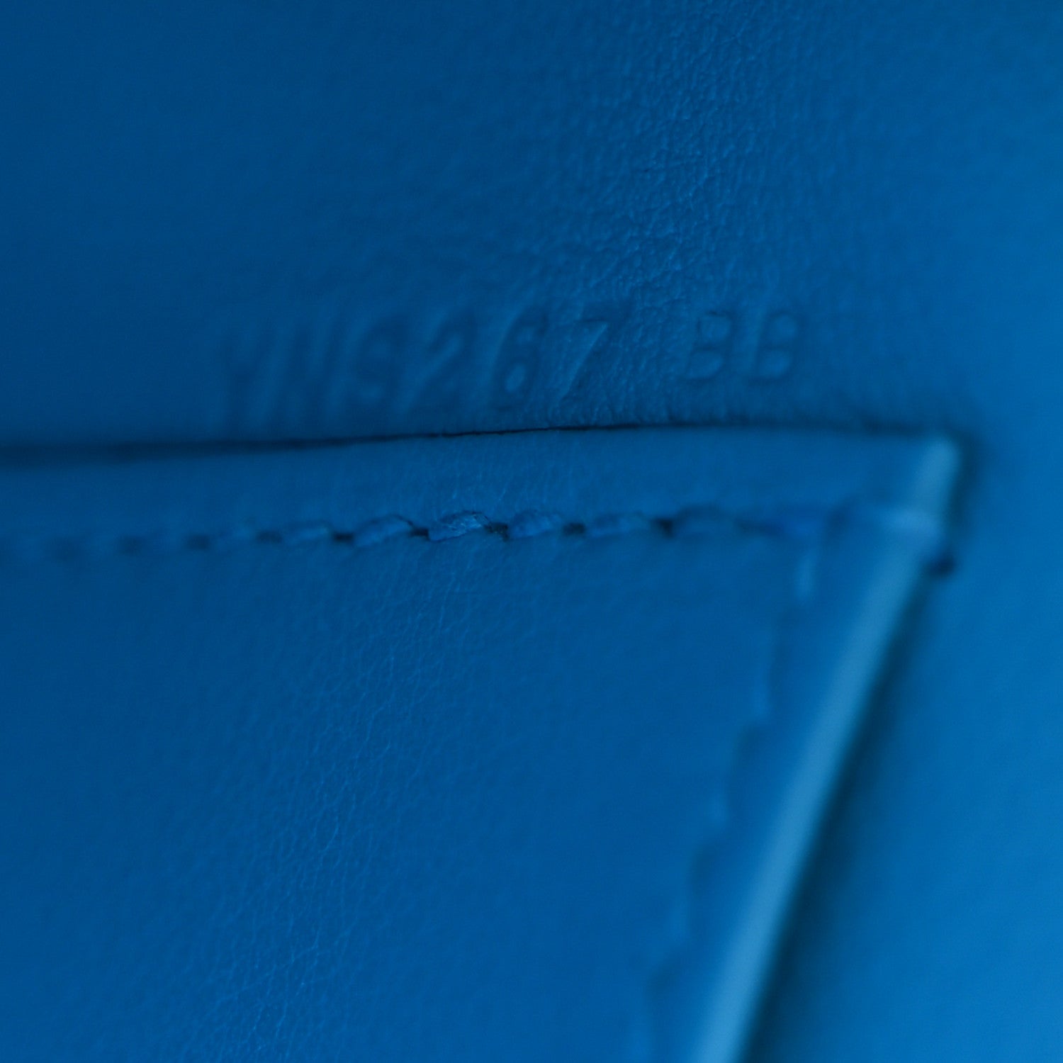 Hermes Swift Kelly Pochette Clutch Bleu Frida 7 of 10