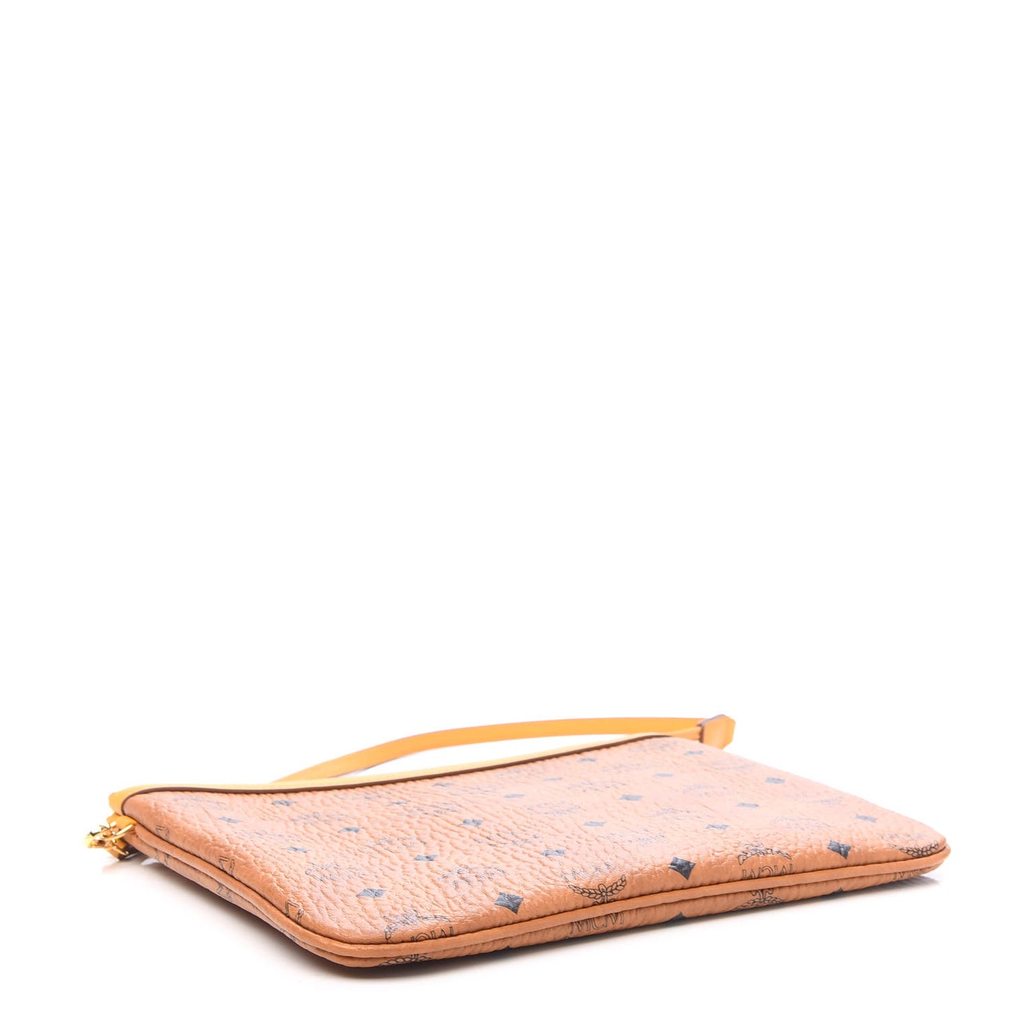 Visetos Liz Shopper Tote Pouch Cognac Yellow