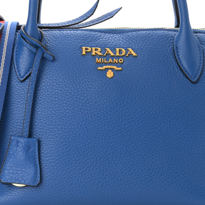 Prada Vitello Daino Tote Azzurro 11 of 11