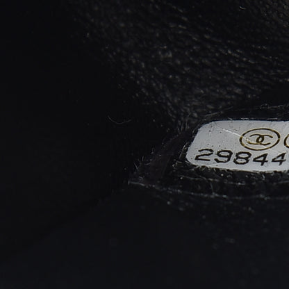 Chanel Tweed Quilted Mini Rectangular Flap Black Ecru White 7 of 11