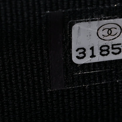 Chanel Caviar Quilted Medium Gusset Flap Wallet Black 8 of 11