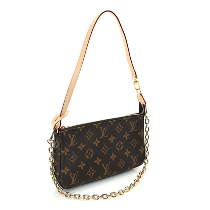 Louis Vuitton Monogram Chain Pochette Accessories 2 of 8