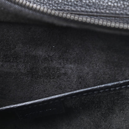 Celine Drummed Calfskin Nano Luggage Black 8 of 12