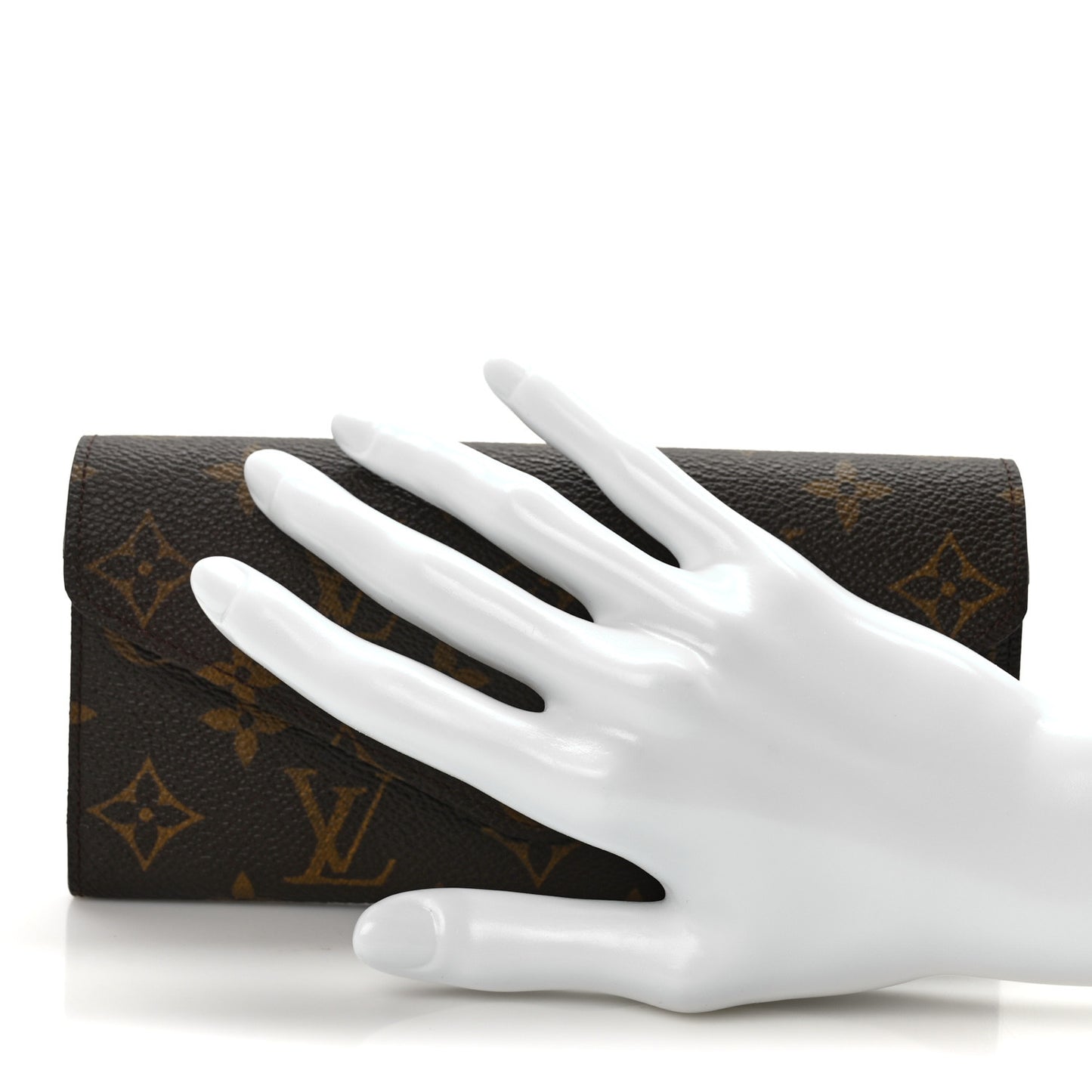 Monogram Josephine Wallet Red