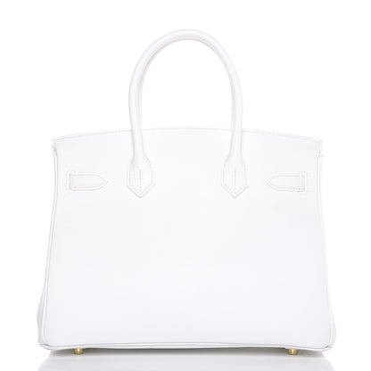 Hermes Epsom Birkin 30 Blanc White 5 of 35